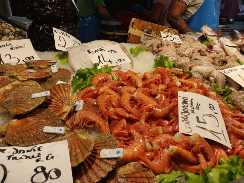 Venice: Local Fish Market With Cicchetti, Lunch, and Wine - Rialto Fish Market: What You’ll Actually Learn to Spot