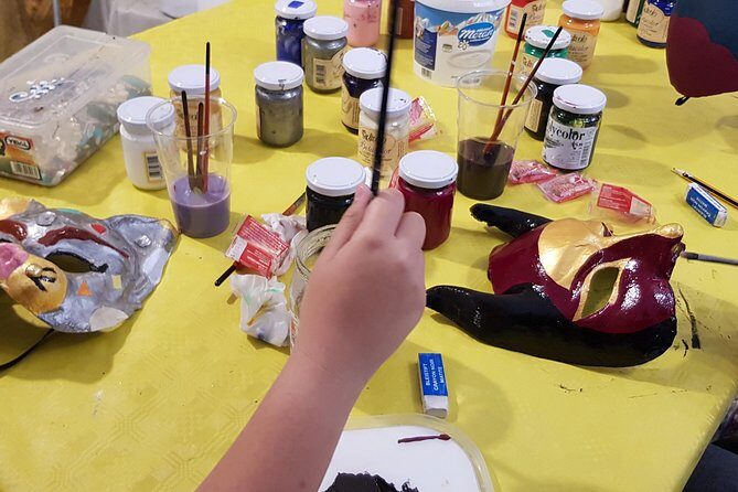 Venice Mask Workshop Class - Small group energy: why the vibe stays relaxed