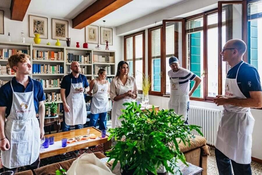 Venice: Pasta and Tiramisu Cooking Class at a Local's Home - The Pasta Part: Rolling Dough and Shaping Two Traditions