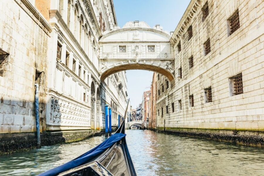 Venice: Private Gondola Ride along Grand Canal - Santa Maria della Salute and Punta della Dogana from the water