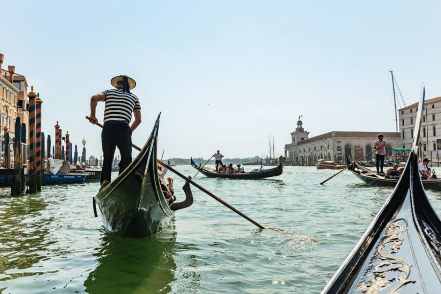 Venice: Private Gondola Ride along Grand Canal - Peggy Guggenheim Collection and the quieter side of the city