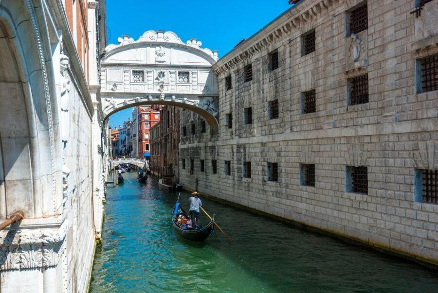 Venice: Private Gondola Tour - The Optional Serenade: Accordion Music on Board