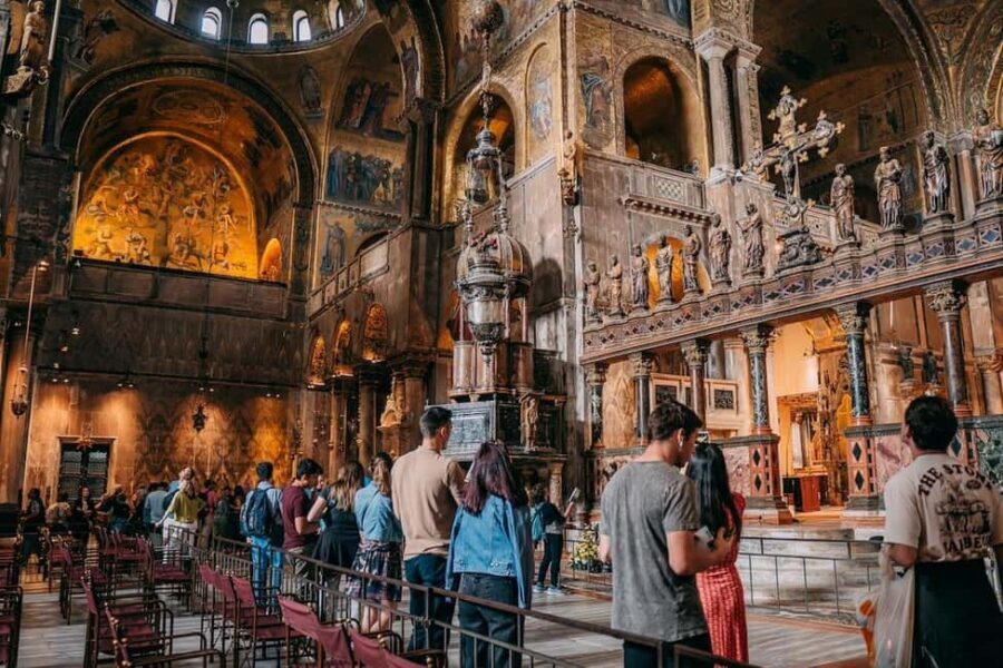 Venice: St Mark's Basilica Small-Group Tour with Terrace - Meeting in Piazza San Marco: find your guide without stress