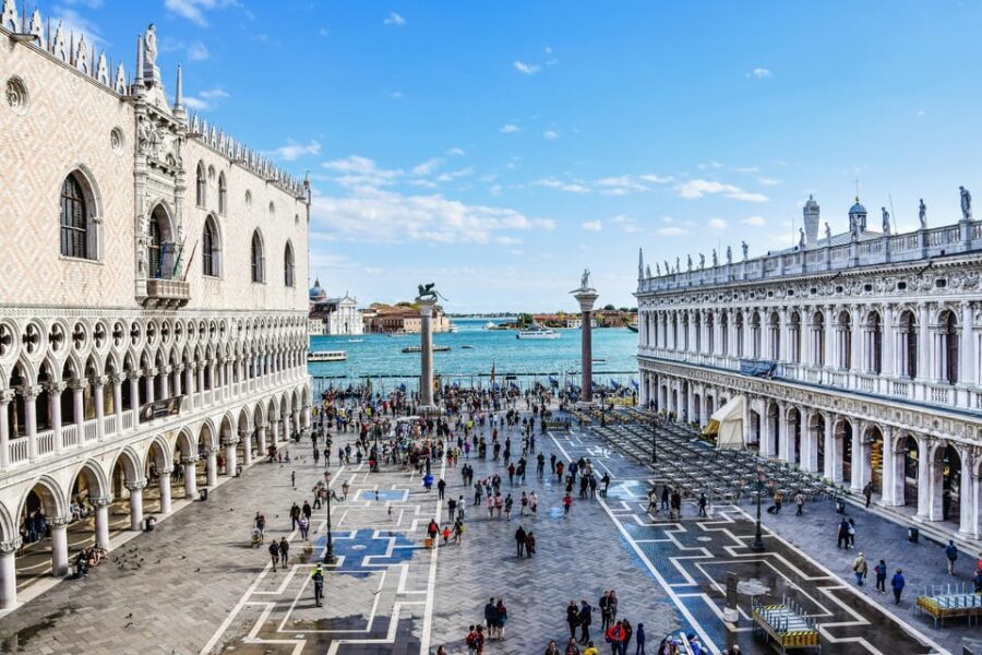 Venice: St. Mark's Basilica Ticket with Audio Guide - The route you’ll love: domes, marble columns, and 8,000 sq m of mosaics