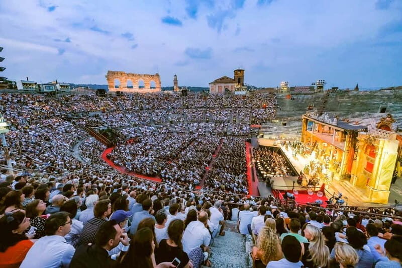 Verona: Arena di Verona Opera Ticket - Seating, subtitles, and the real comfort check on stone steps