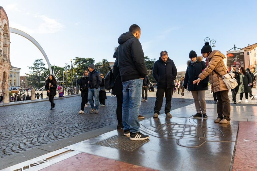 Verona: City Highlights & Street Food Walking Tour - Piazza Erbe and the Lamberti Tower area: the city’s heart