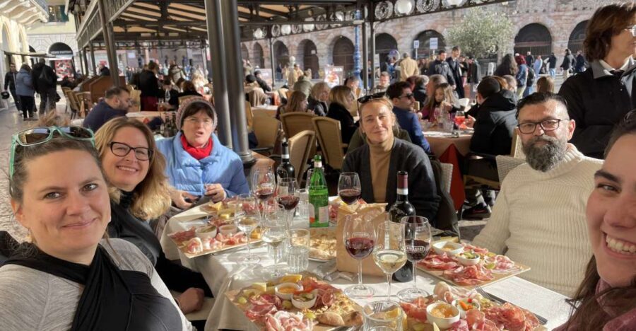 Verona: City Walking Tour with Cable Car & Wine Aperitif - Bra Square and the Arena: seeing Rome’s scale without buying a ticket