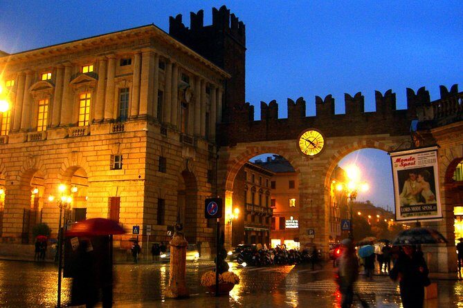 Verona Moonlight Walking Tour - Corso Porta Borsari: past osterie and the funny side of history