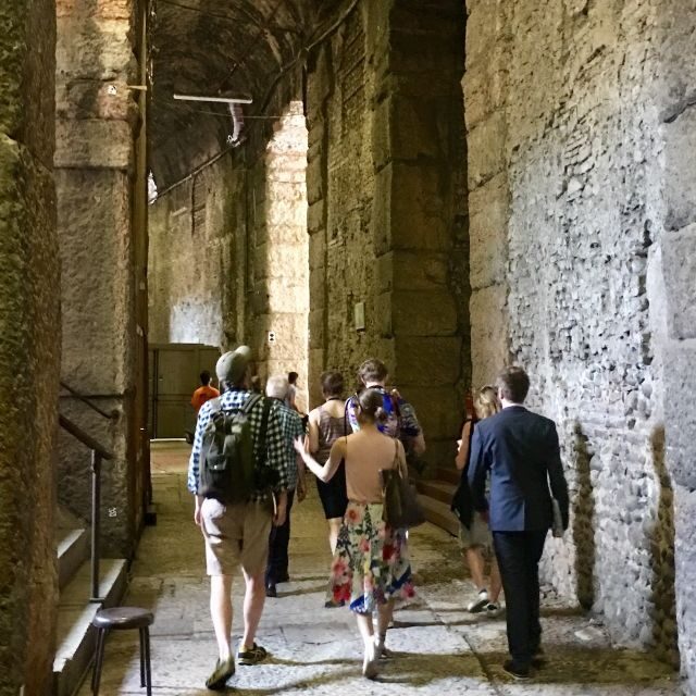 Verona: Priority Access Arena Guided Tour - From Roman theatre to Opera Arena: why it still feels like a show