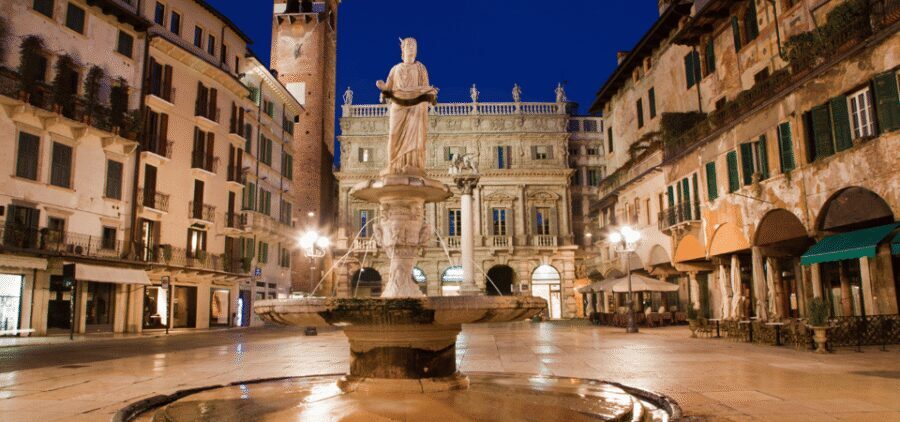 Verona Self Guided Walking Tour with an APP - Hilltop sunset views over the Adige: the payoff for staying on route