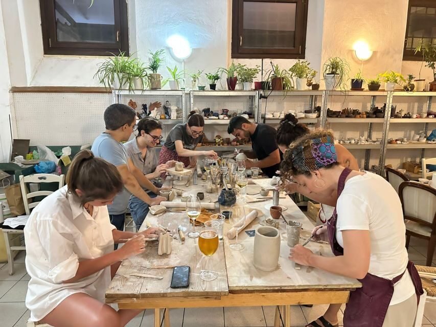 Wine and Pottery Workshop at Smart Lab Verona - The Instructor and Studio Vibe: Calm, Friendly Guidance