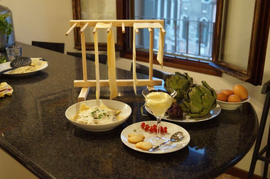 Yummy Cooking Class In Venice - Eating your work: terrace table, wine, and real conversation